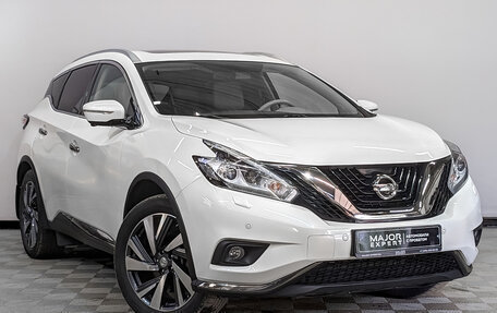 Nissan Murano, 2018 год, 2 780 000 рублей, 3 фотография