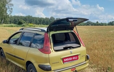 Peugeot 206, 2002 год, 180 000 рублей, 1 фотография