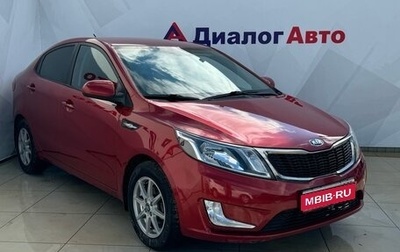 KIA Rio III рестайлинг, 2012 год, 1 фотография