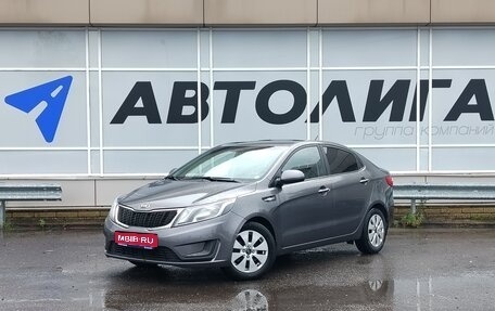 KIA Rio III рестайлинг, 2014 год, 1 фотография