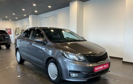 KIA Rio III рестайлинг, 2016 год, 1 049 000 рублей, 1 фотография