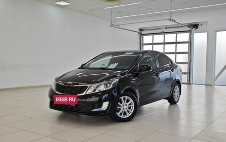 KIA Rio III рестайлинг, 2013 год, 1 фотография