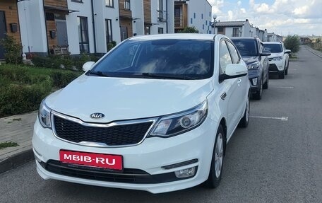 KIA Rio III рестайлинг, 2017 год, 1 фотография