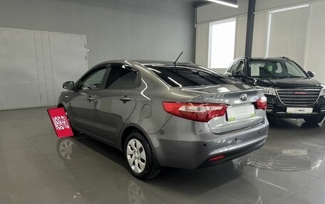 KIA Rio III рестайлинг, 2013 год, 6 фотография