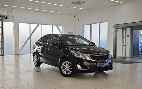 KIA Rio III рестайлинг, 2013 год, 4 фотография