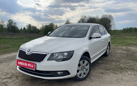 Skoda Superb III рестайлинг, 2013 год, 6 фотография