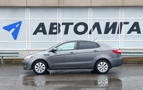 KIA Rio III рестайлинг, 2014 год, 4 фотография