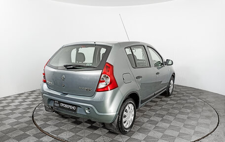 Renault Sandero I, 2011 год, 695 000 рублей, 5 фотография