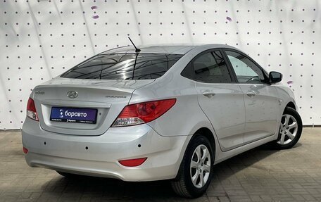 Hyundai Solaris II рестайлинг, 2012 год, 840 000 рублей, 4 фотография