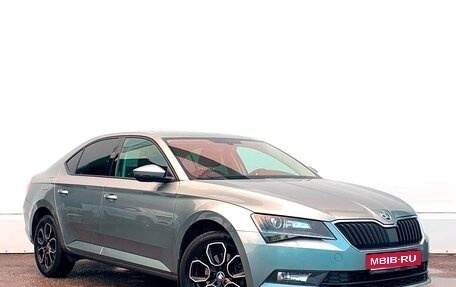 Skoda Superb III рестайлинг, 2019 год, 2 158 600 рублей, 3 фотография