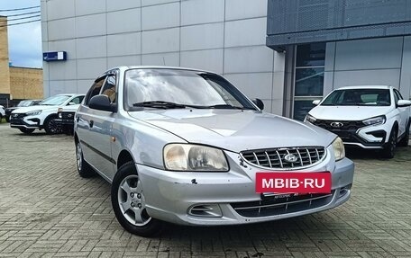 Hyundai Accent II, 2005 год, 340 000 рублей, 3 фотография