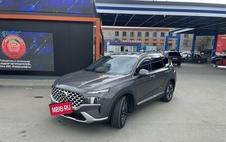 Hyundai Santa Fe IV, 2021 год, 3 685 000 рублей, 2 фотография