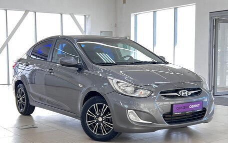 Hyundai Solaris II рестайлинг, 2011 год, 808 000 рублей, 3 фотография