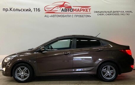 Hyundai Solaris II рестайлинг, 2014 год, 1 049 000 рублей, 3 фотография