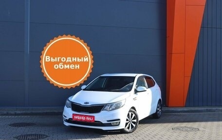 KIA Rio III рестайлинг, 2017 год, 1 299 000 рублей, 1 фотография