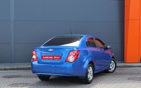 Chevrolet Aveo III, 2013 год, 879 000 рублей, 4 фотография