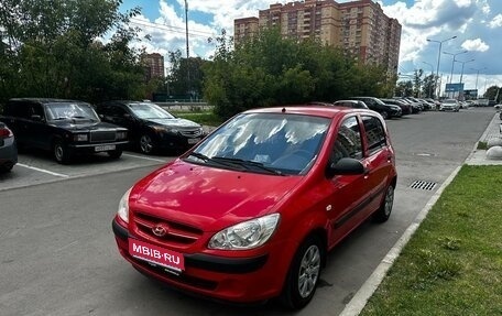 Hyundai Getz I рестайлинг, 2007 год, 395 000 рублей, 1 фотография