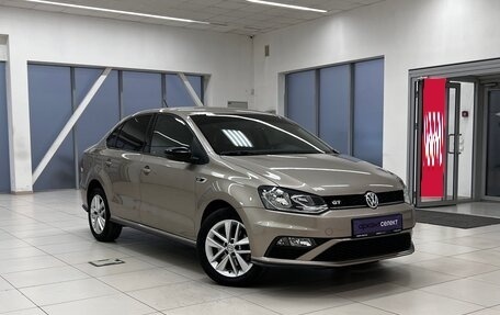 Volkswagen Polo VI (EU Market), 2017 год, 1 580 000 рублей, 3 фотография