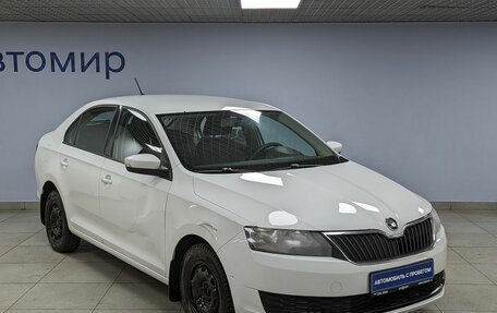 Skoda Rapid I, 2017 год, 865 000 рублей, 3 фотография