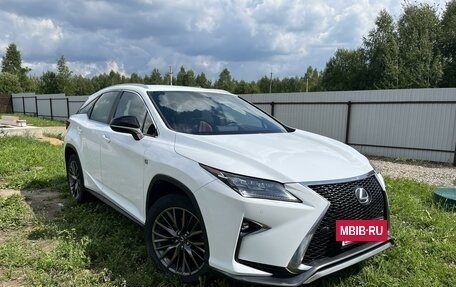 Lexus RX IV рестайлинг, 2017 год, 3 650 000 рублей, 2 фотография