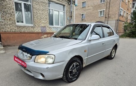 Hyundai Accent II, 2001 год, 157 000 рублей, 1 фотография