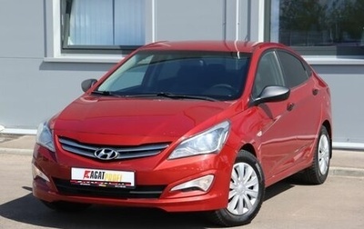 Hyundai Solaris II рестайлинг, 2014 год, 1 050 000 рублей, 1 фотография