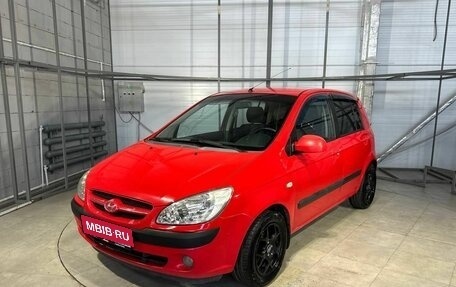 Hyundai Getz I рестайлинг, 2006 год, 439 000 рублей, 1 фотография