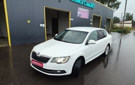 Skoda Superb III рестайлинг, 2013 год, 1 380 000 рублей, 1 фотография