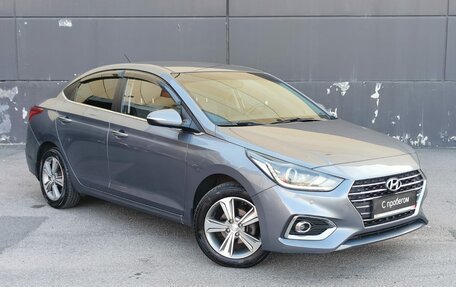 Hyundai Solaris II рестайлинг, 2018 год, 1 399 000 рублей, 1 фотография