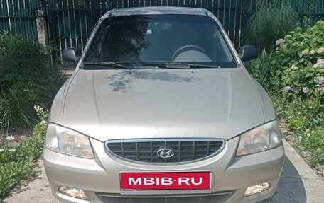 Hyundai Accent II, 2007 год, 420 000 рублей, 1 фотография