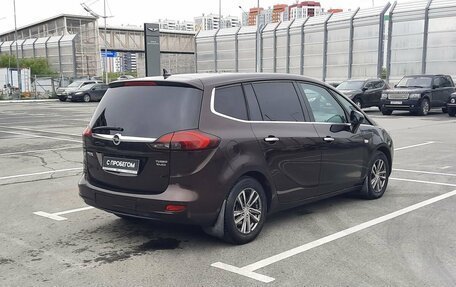 Opel Zafira C рестайлинг, 2012 год, 1 300 000 рублей, 3 фотография