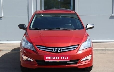 Hyundai Solaris II рестайлинг, 2014 год, 1 050 000 рублей, 2 фотография