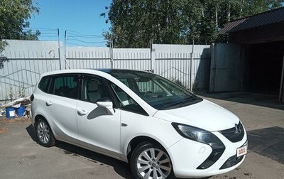 Opel Zafira C рестайлинг, 2014 год, 1 350 000 рублей, 1 фотография