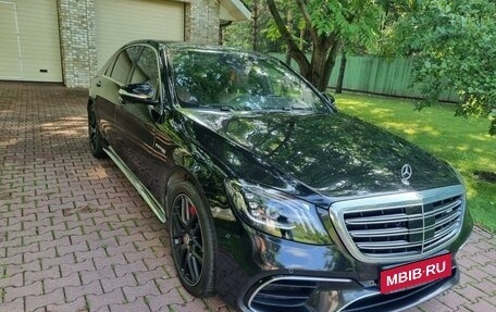 Mercedes-Benz S-Класс AMG, 2019 год, 7 600 000 рублей, 2 фотография