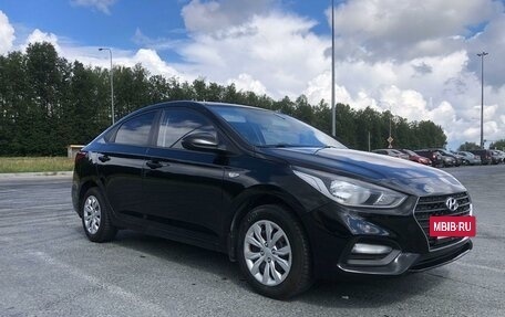 Hyundai Solaris II рестайлинг, 2017 год, 1 190 000 рублей, 3 фотография