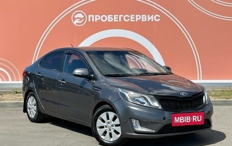 KIA Rio III рестайлинг, 2013 год, 979 000 рублей, 2 фотография