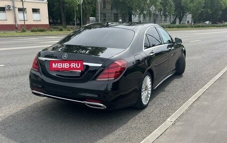 Mercedes-Benz S-Класс, 2018 год, 5 600 000 рублей, 3 фотография