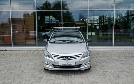 Hyundai Solaris II рестайлинг, 2014 год, 871 500 рублей, 3 фотография