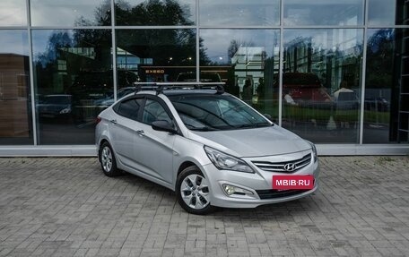 Hyundai Solaris II рестайлинг, 2014 год, 871 500 рублей, 5 фотография