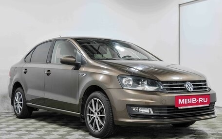 Volkswagen Polo VI (EU Market), 2016 год, 1 333 500 рублей, 3 фотография