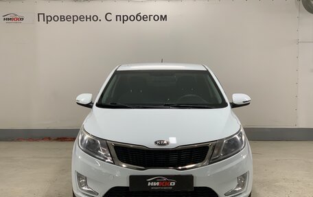 KIA Rio III рестайлинг, 2012 год, 979 000 рублей, 2 фотография