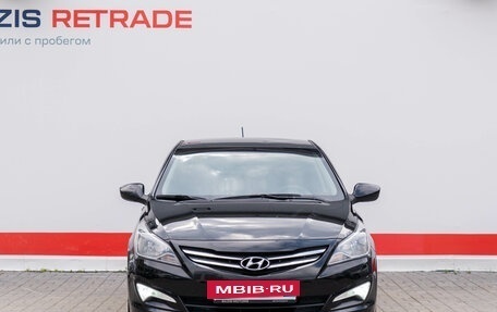 Hyundai Solaris II рестайлинг, 2014 год, 1 000 000 рублей, 2 фотография