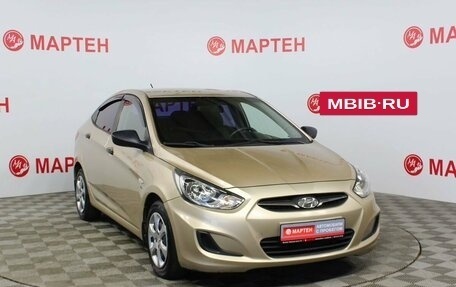 Hyundai Solaris II рестайлинг, 2011 год, 664 000 рублей, 4 фотография