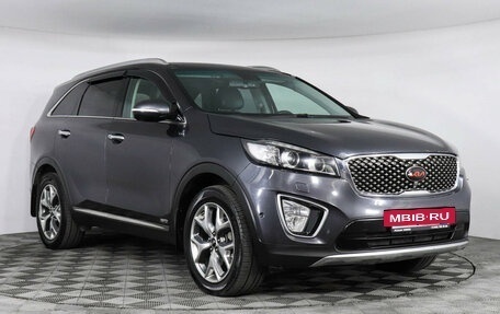 KIA Sorento III Prime рестайлинг, 2017 год, 2 319 000 рублей, 2 фотография