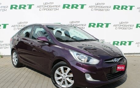 Hyundai Solaris II рестайлинг, 2011 год, 969 000 рублей, 1 фотография