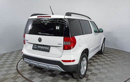 Skoda Yeti I рестайлинг, 2015 год, 1 502 000 рублей, 5 фотография