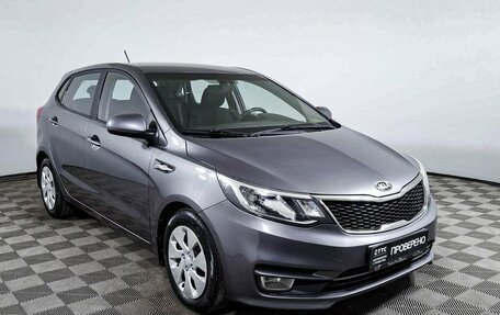 KIA Rio III рестайлинг, 2016 год, 729 000 рублей, 2 фотография