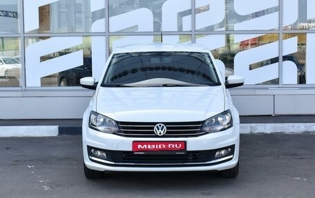 Volkswagen Polo VI (EU Market), 2018 год, 1 345 000 рублей, 3 фотография