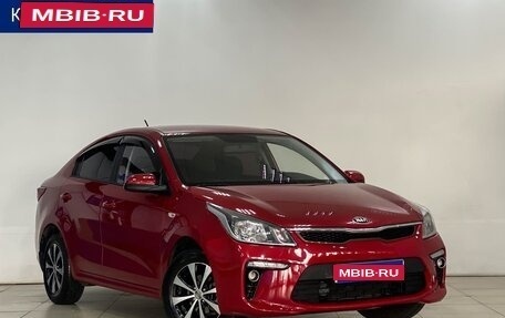 KIA Rio IV, 2018 год, 1 379 000 рублей, 1 фотография