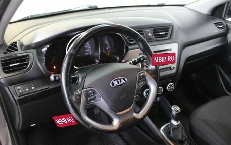 KIA Rio III рестайлинг, 2016 год, 1 129 000 рублей, 16 фотография